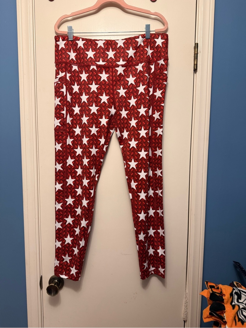 Constantly Varied Gear Red Star Struck Full Length Leggings